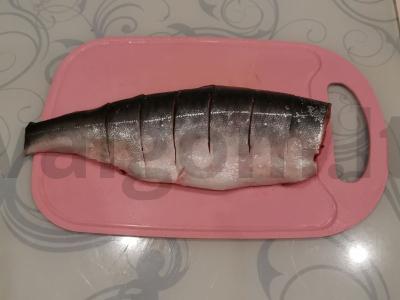 Lašiša, kepta su citrina ir prieskoniais Žingsnis 1