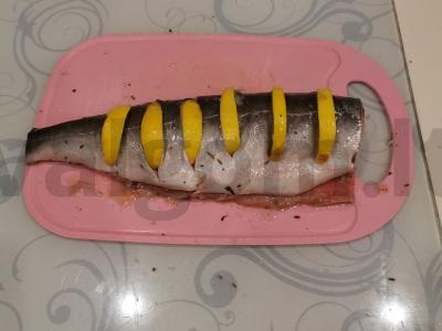 Lašiša, kepta su citrina ir prieskoniais Žingsnis 9