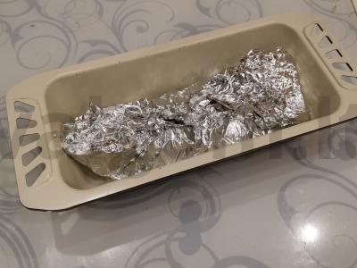 Lašiša, kepta su citrina ir prieskoniais Žingsnis 10