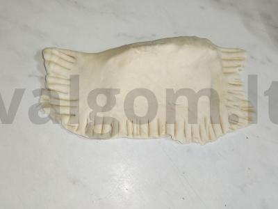 Sluoksniuota bandelė su sūriu Žingsnis 3