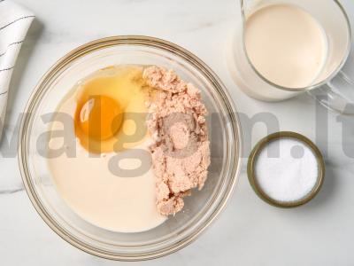 Menkių ikrų pyragas Žingsnis 3