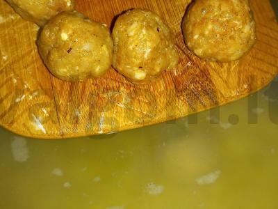 Pirmas patiekalas „Fricadelkin“ Žingsnis 7