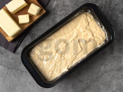 Medus-bananų duona Žingsnis 4