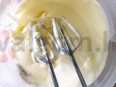 Smėliniai sausainiai „Vyšnių“ Žingsnis 4