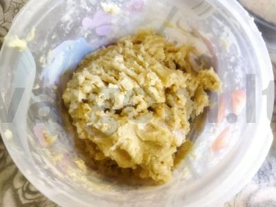 Smėliniai sausainiai „Vyšnių“ Žingsnis 6