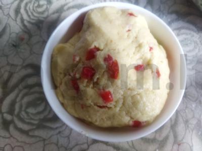 Smėliniai sausainiai „Vyšnių“ Žingsnis 7