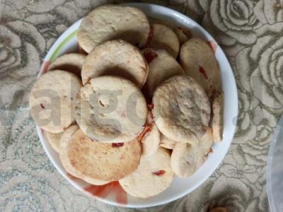 Smėliniai sausainiai „Vyšnių“ pagrindine nuotrauka