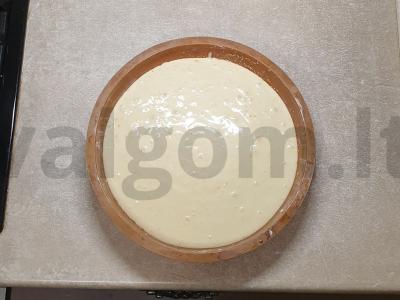 Pyragas su šviežiais apelsinais Žingsnis 6