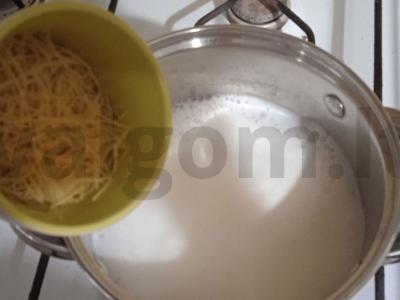 Pieninė sriuba su vermišeliu per 5 minutes Žingsnis 2