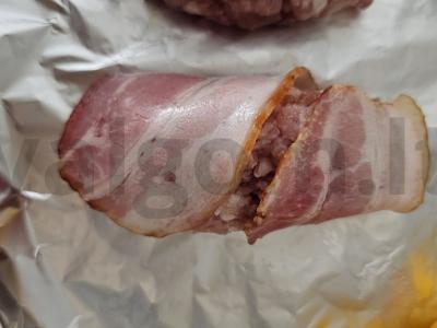 Sultingi kotletai su šonine Žingsnis 3