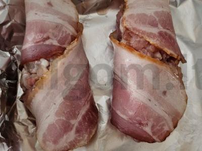 Sultingi kotletai su šonine Žingsnis 4