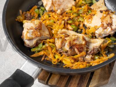 Vištienos makaronai Žingsnis 7