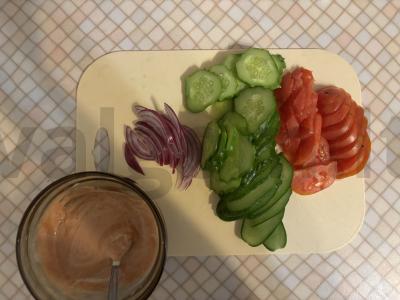 Karšti sumuštiniai su dešrelėmis Žingsnis 1