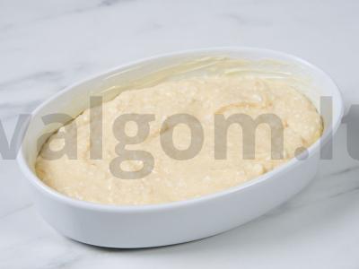 Varškės apkepas su bananas Žingsnis 7