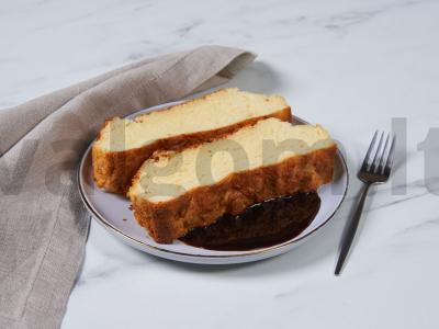 Varškės apkepas su bananas pagrindine nuotrauka