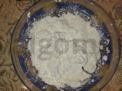 Varškės pyragas su uogiene Žingsnis 4