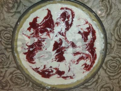 Varškės pyragas su uogiene Žingsnis 7