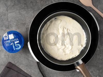 Jautiena grietinėlės padaže Žingsnis 4