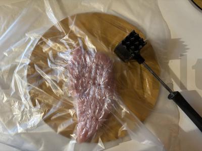 Traškus kalakutienos šnicelis Žingsnis 5