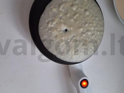 Blynai su grietinėlėmis ir vandeniu Žingsnis 5