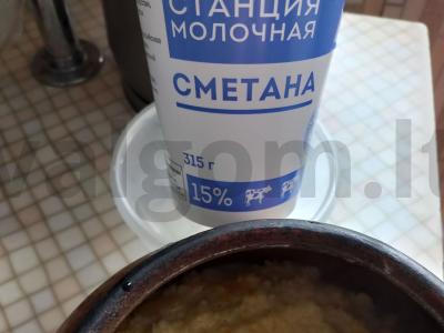 Troškinta košė su moliūgu puode Žingsnis 3