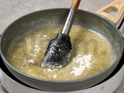 Brokoliai su žiedine kopūstu orkaitėje Žingsnis 3