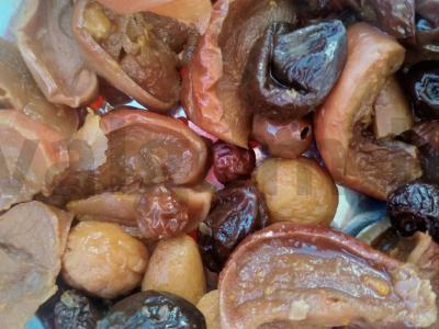 Kompotas iš džiovintų vaisių be cukraus Žingsnis 3