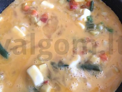 Kaimiškas omletas per 25 minutes Žingsnis 4