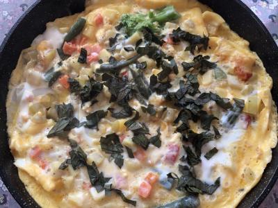 Kaimiškas omletas per 25 minutes Žingsnis 8