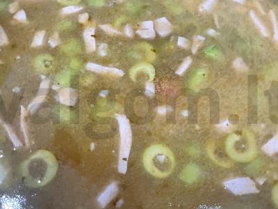 Dešrų sriuba „Mirino“ Žingsnis 5