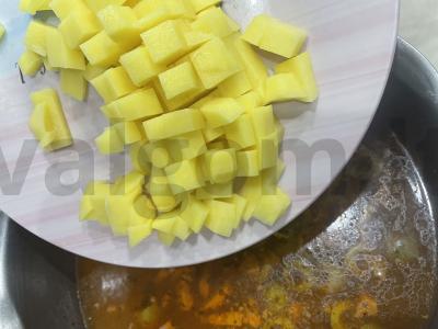 Dešrų sriuba „Mirino“ Žingsnis 6