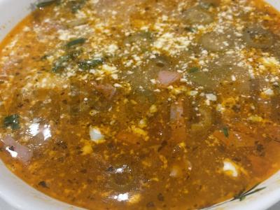 Dešrų sriuba „Mirino“ pagrindine nuotrauka