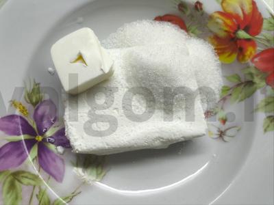 Varškės masė su cukatais ir grietine Žingsnis 1