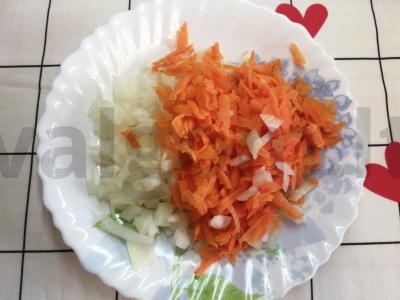 Makaronai su daržovėmis Žingsnis 1