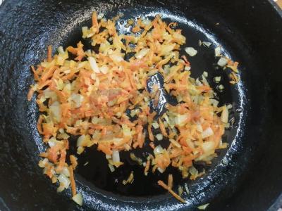 Makaronai su daržovėmis Žingsnis 2