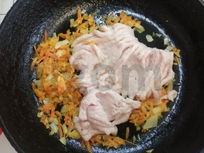 Makaronai su daržovėmis Žingsnis 3