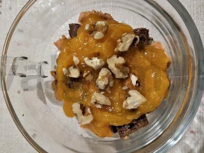 Baltymų desertas „Brownie“ Žingsnis 3