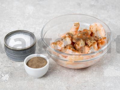 Indų su keptomis krevetėmis Žingsnis 2