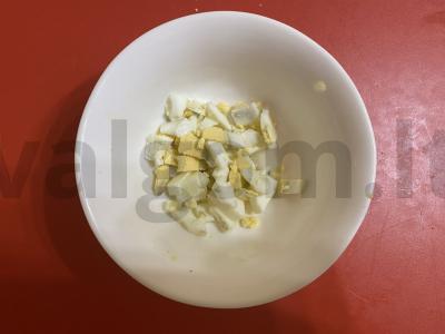 Puikus kopūstų salotas su servelatu Žingsnis 2