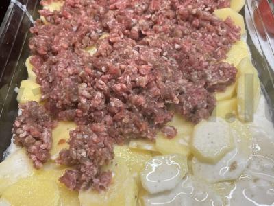 Bulvių lazanja su jautienos faršu Žingsnis 5