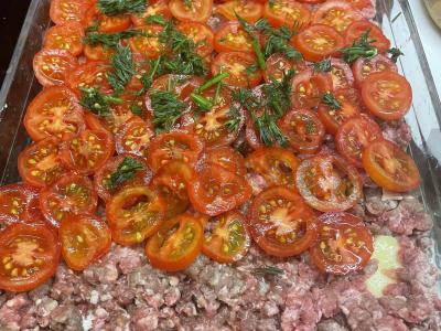 Bulvių lazanja su jautienos faršu Žingsnis 7