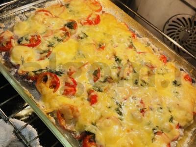 Bulvių lazanja su jautienos faršu pagrindine nuotrauka