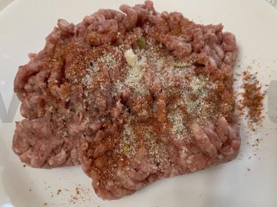 Makaronai-šalmai su mėsos kukuliais grietinės padaže Žingsnis 1