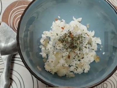 Tailandietiška plokštelė su varške ir džiovintais pomidorais Žingsnis 3