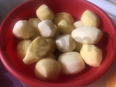 Moliūgų ir bulvių pyragai Žingsnis 2