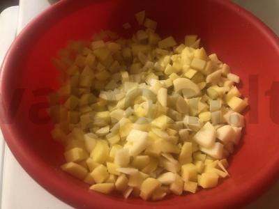 Moliūgų ir bulvių pyragai Žingsnis 3