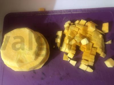 Moliūgų ir bulvių pyragai Žingsnis 5