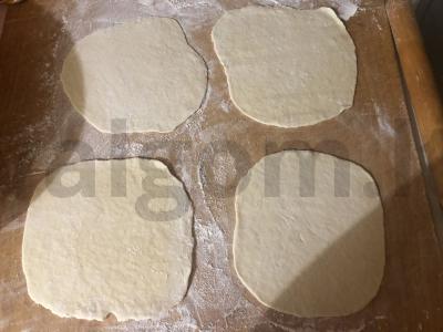 Moliūgų ir bulvių pyragai Žingsnis 8