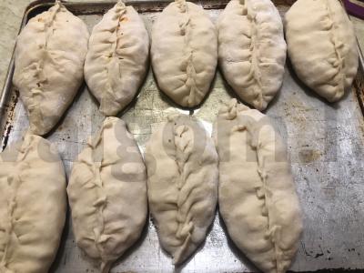 Moliūgų ir bulvių pyragai Žingsnis 11