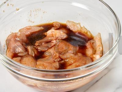 Aštrūs vištienos traškučiai Žingsnis 1